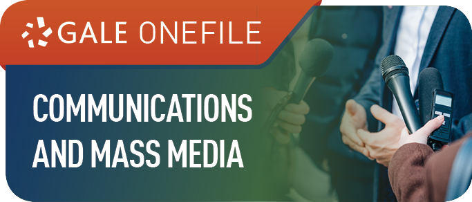 Communications and Mass Media Gale One File