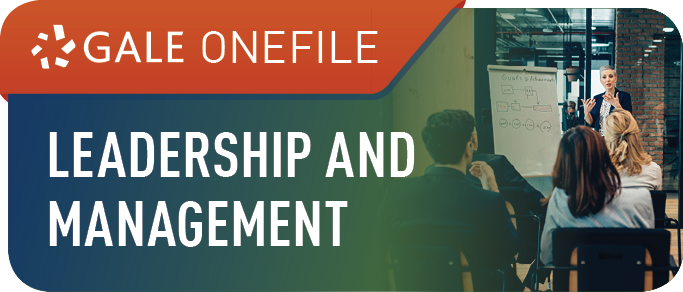 Leadership and Management Gale One File